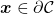 \boldsymbol{x}\in \partial\mathcal{C}