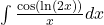 \int \frac{ \cos (\text{ln}(2x))}{x}dx