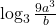 \log_3 \frac{9a^3}{b}