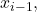 {x}_{i-1},