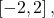 \left[-2,2\right],