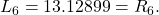 {L}_{6}=13.12899={R}_{6}.