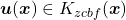 \boldsymbol{u}(\boldsymbol{x})\in K_{zcbf}(\boldsymbol{x})