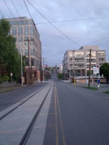An empty street