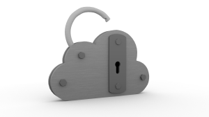 Cloud with a lock