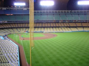 Empty Baseball Stadium