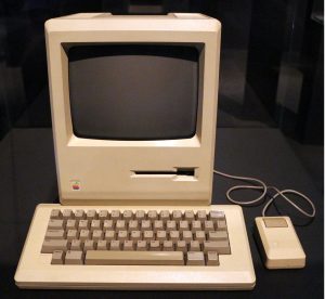 Image of one of the original Apple computers