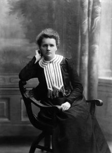An image of Marie Curie in 1903