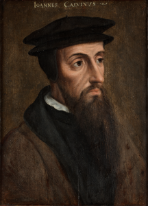 Image of a portrait of John Calvin